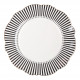 Madame de Récamier Dinner Plate - Dark Gray
