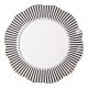 Madame de Récamier Dinner Plate - Dark Gray