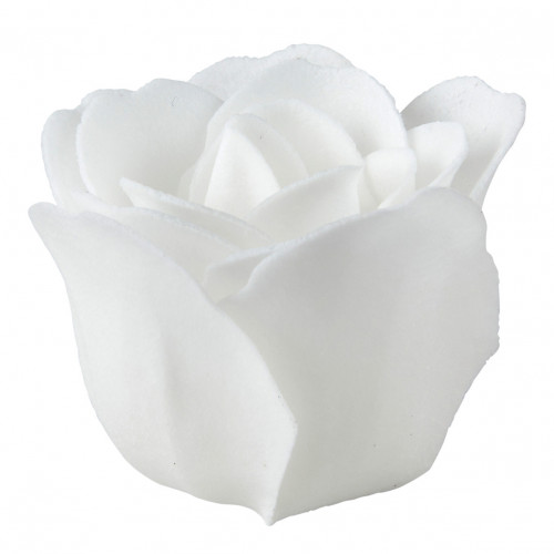 Set of 12 roses in white and nude soap sheets - Rose Scent