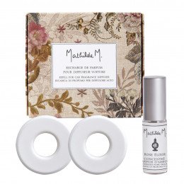 Recarga de perfume para difusor de carro Escapadas Perfumadas - Rose Élixir