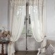 Voilage Boudoir beige et écru