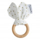 Petit Carrousel Rabbit Teething Ring