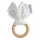 Petit Carrousel Rabbit Teething Ring