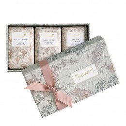 Coffret de 3 savons parfumés Jardin d'Ailleurs