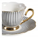 Chávena de café Madame de Récamier - Cinza escuro