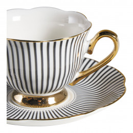 Madame de Récamier Coffee Cup - Dark Gray