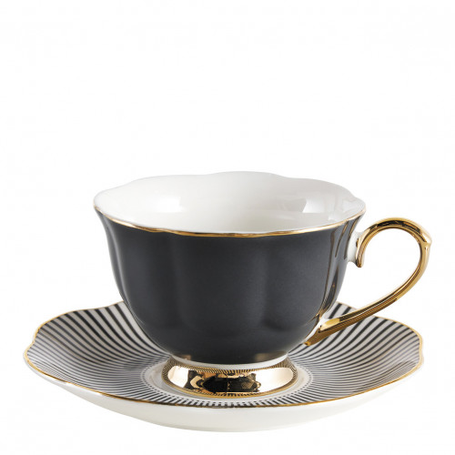 Tazza da tè Madame de Récamier - Grigio scuro