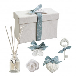 Coffret diffuseur de parfum Les Présents de Mathilde 30 ml - Poudre de Riz