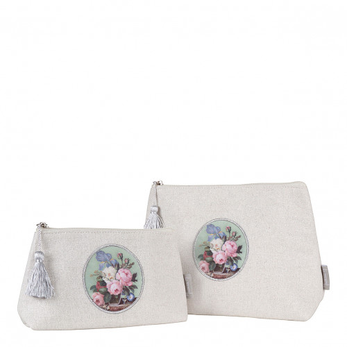 Trousse de toilette Fleurs d'Astrée - Grand modèle