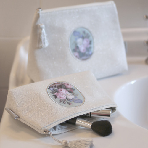 Beauty case Fleurs d'Astrée - Modello grande