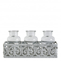 Set of 3 small vases
