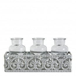 Set de 3 petits vases
