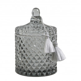 Diamond Cotton Jar