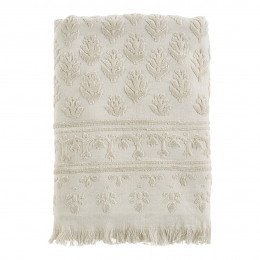 Petite Indienne Beige Bath Towel