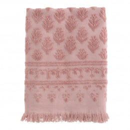 Serviette de bain Petite Indienne rose