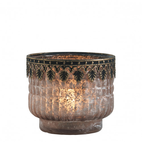 Photophore Jardin d'Ailleurs sur pied Photophore Jardin d'Ailleurs sur pied