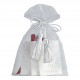 Saquinho com 3 decorações perfumadas Petits Mots - Sublime Jasmin
