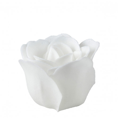 Heart Box of 3 White Soap Roses - Rose Fragrance Heart Box of 3 White Soap Roses - Rose Fragrance
