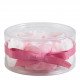 Coffret de 3 camélias et 3 roses de savon rose - Parfum Rose