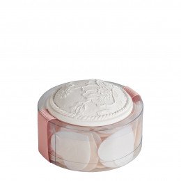 Caixa de folhas de sabonete Pequenos Corações - Perfume de Rosa