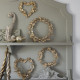Round gold metal crown - Large model