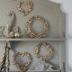 Round gold metal crown - Large model