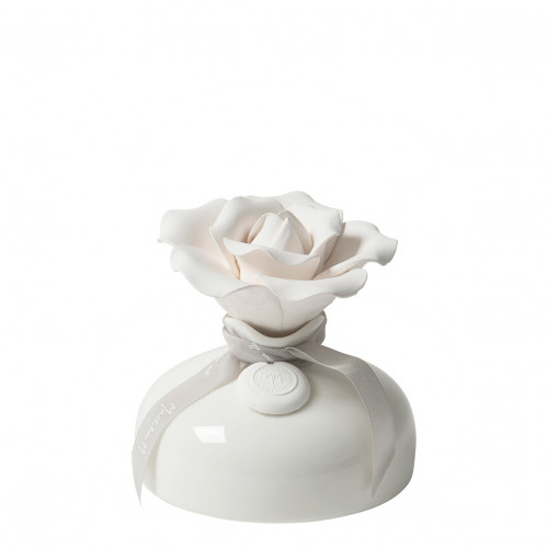 Diffuseur de parfum d'ambiance Soliflore Rose blanc 200 ml - Marquise