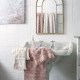 Serviette de bain Petite Indienne rose