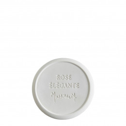 Round scented plaster tester - Rose Elégante