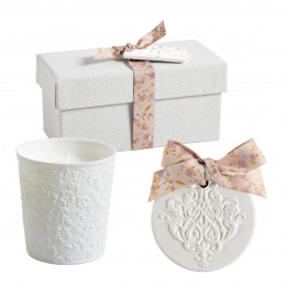 Coffret bougie parfumée Les Présents de Mathilde - Secret de Santal
