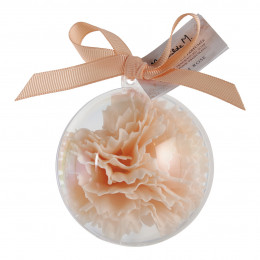 Nude carnation scented soap ball - Rose fragrance