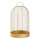 Set of 2 golden country cages