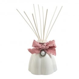Home fragrance diffuser Marie-Antoinette ribbed white 200 ml - Marquise