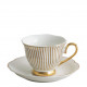 Coffee cup Madame Récamier - Gilded lines