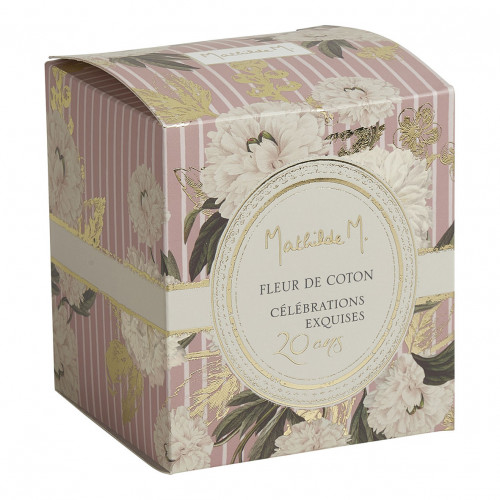 Célébrations Exquises scented candle 260 g - Fleur de Coton Célébrations Exquises scented candle 260 g - Fleur de Coton