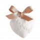 Decoração perfumada Coração bordado - Modelo grande - Rose Elixir