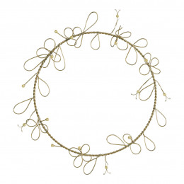 Coroa Pérola - 40 cm