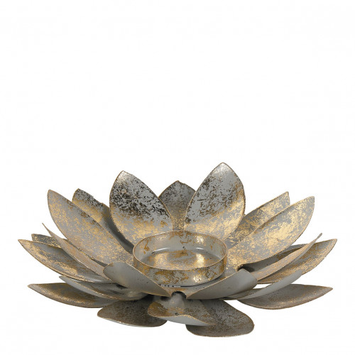 Juego de 3 candelabros Flores