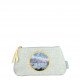 Trousse de toilette tissu Médaillon Îles Marquises - Petit modèle