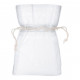 Saco de organza com cordão - Modelo pequeno