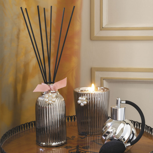 Candela gioiello profumata Celebrazioni Squisite 260 g - Fleur de Coton