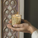 Vela perfumada De Flores e Ouro 160 g - Flor de Algodão