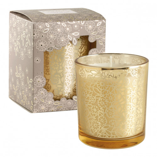 Candela profumata De Fleurs et d'Or 160 g - Voile de Lin