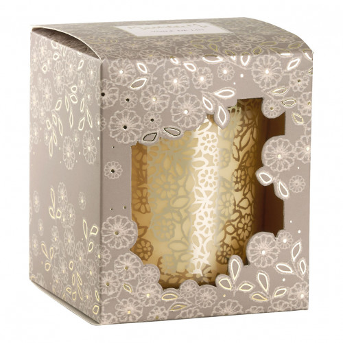 Candela profumata De Fleurs et d'Or 160 g - Voile de Lin