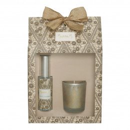 Enchanted Holidays candle and room spray set - Nuit d'Ambre