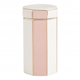 Contenitore per cotone Madame de Récamier in ceramica - Rosa