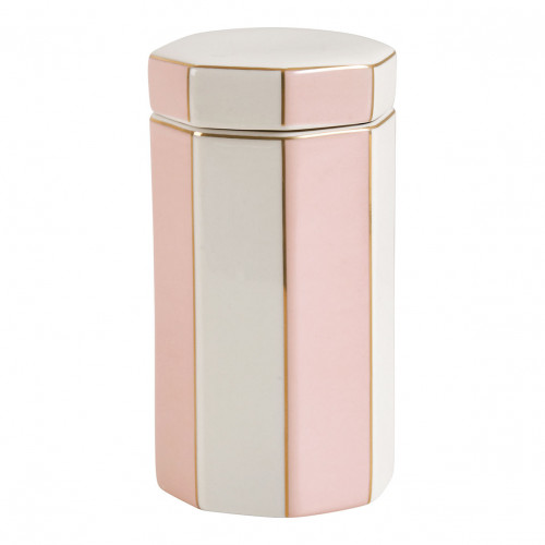 Madame de Récamier ceramic cotton jar - Pink