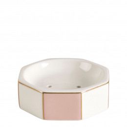 Jabonera Madame de Récamier de cerámica - Rosa