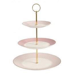 3-Tier Cake Stand Madame de Récamier - Pink