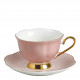Coffret 2 tasses à thé Madame de Récamier - Rose